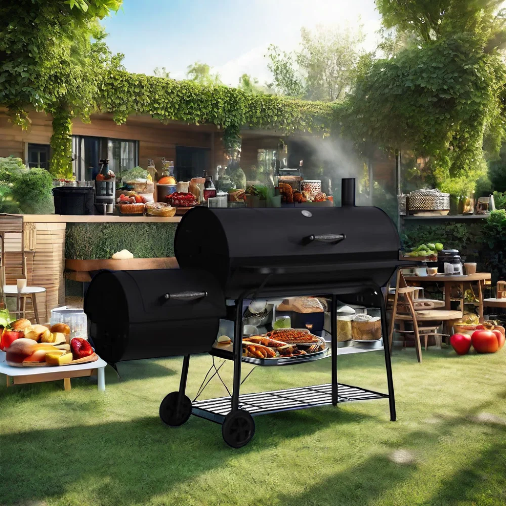 Professional Restaurant Grade Outdoor Flat Charcoal Grill Advanced ...