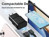 Caricatore USB nero da 15W