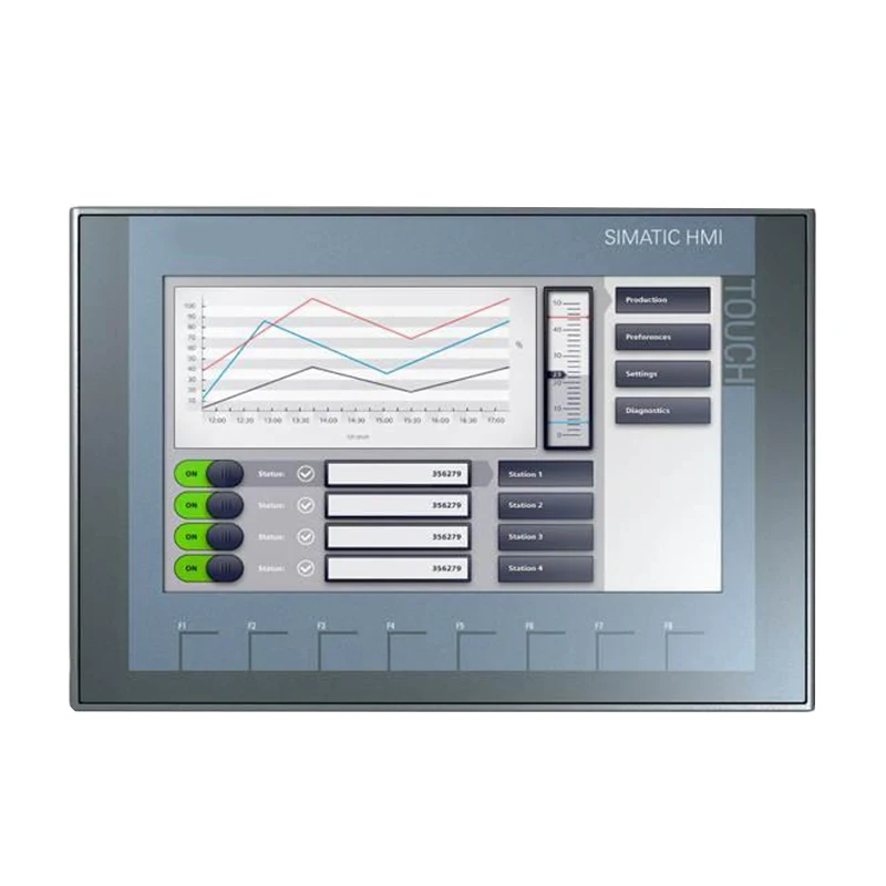 New Original 6AV2 124-1JC01-0AX0 6AV2124-1JC01-0AX0 HMI touch panel for Siemens SIMATIC HMI series. Features high-resolution display, fast response, multi-touch operation and stable communication. Used for human-machine interaction,