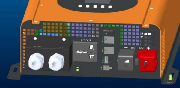 12V 220V 3000W Dc a 100A Ac Carregador Solar Ups Inverter com SDK de rede de controle remoto Compatível 0