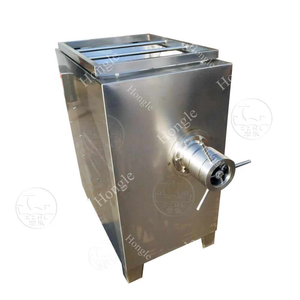 Venta Caliente Gran Escala Eléctrica Trituradora de Carne Picadora de Carne Congelada Automática