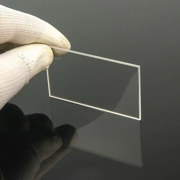 Optical Glass BK7/Quartz/Sapphire/Borosilicate Square Plate Protective Window plate manufacture