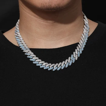 14mm Iced Out Cuban Link Chain - Hip Hop Diamond Jewelry