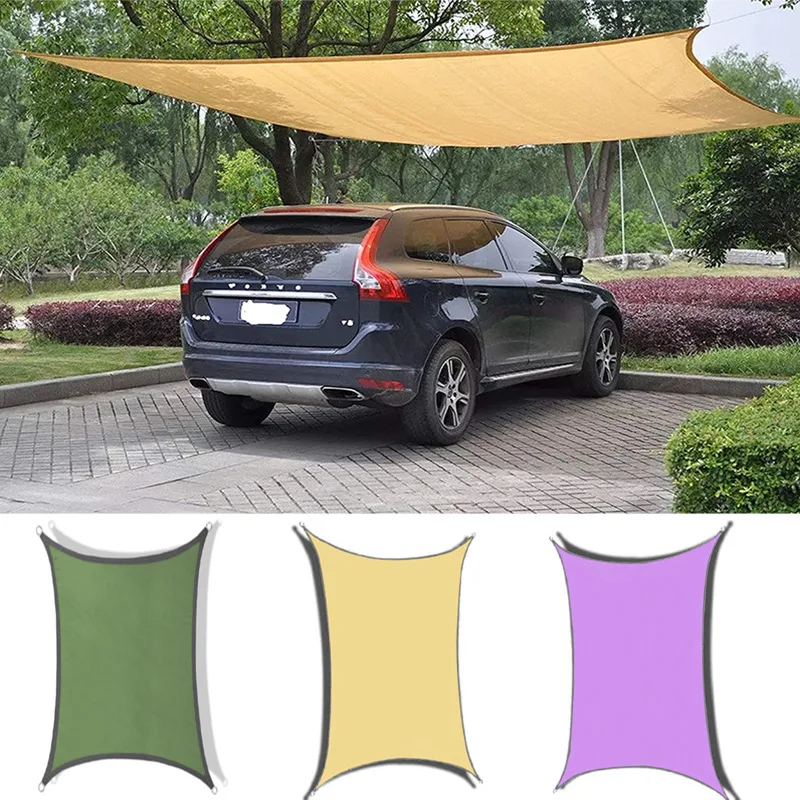 DD2154   Sunblock Net for Plants Canopy Sail Outdoor Car Swimming Pool Mesh Tarp Patio Garden Sun Shade Cloth