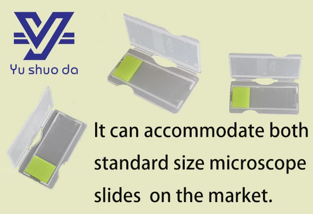 plastic microscope slides tray