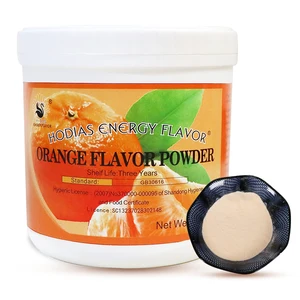R&D Friendly Customized Food Industrial Use Orange Flavor Additive Food Fragrance Powder Flavored Powder for Soft Drinks
