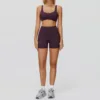 9506 Bra &amp; 9506 Shorts - Plum Purple