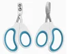 Coupe-ongles bleu à double trou