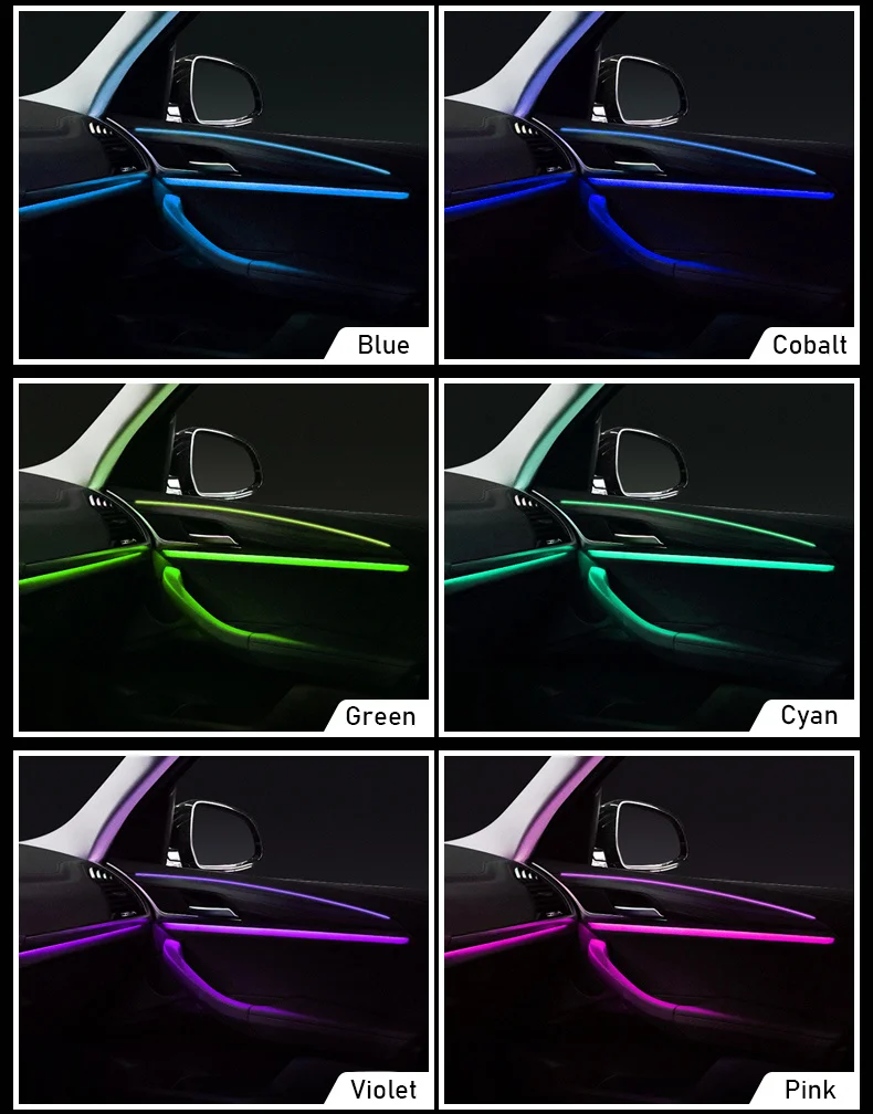 G01 G02 Ambient Lighting Upgrade Kit for BMW X3 X4 2018-2023