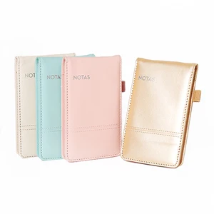 Customized Macron Color Notebook  All Weather Notepad  Pocket Size  Pu Notebook with Calculator