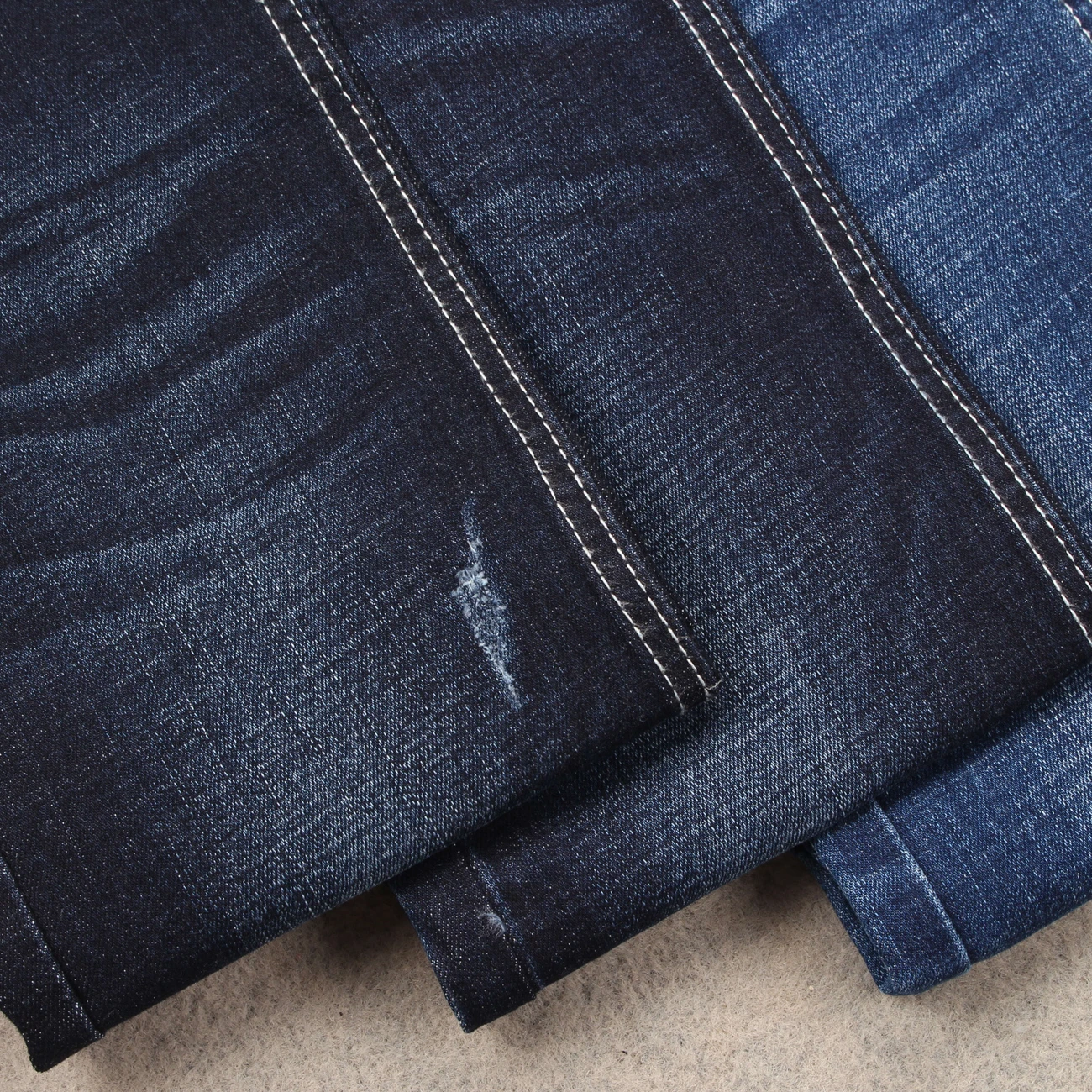 100*145cm Eelastic polyester cotton wash denim fabric jeans shirt clothing  bag cloth DIY Stretch denim fabric dress Handmade - AliExpress