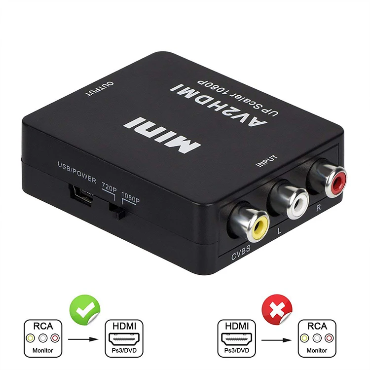 hdmi converter to rca and hdmi