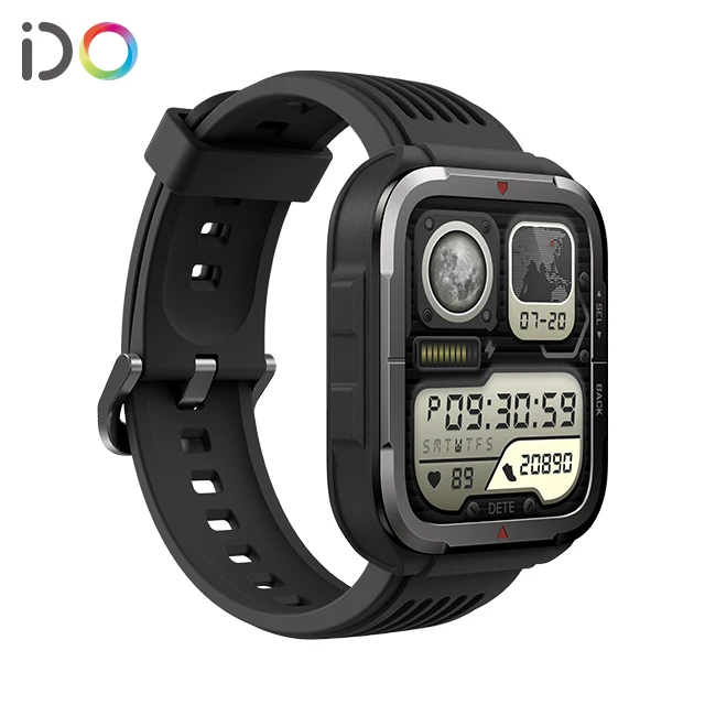 Multilingual Fitness Tracker Smart Watch With Call Function