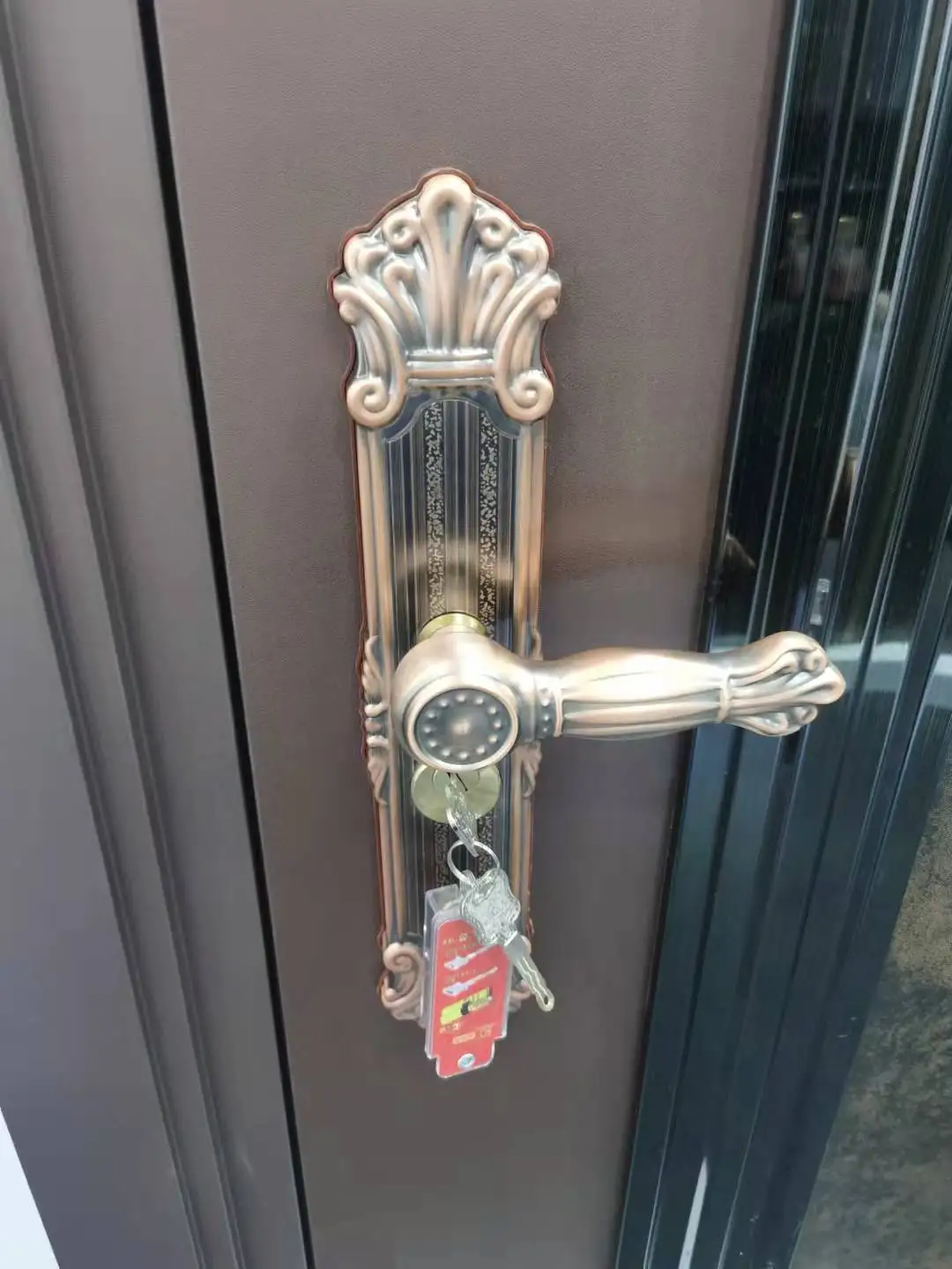 Latest Design Cheapest Price Good Quality Home Style Security Steel Gate Door security door