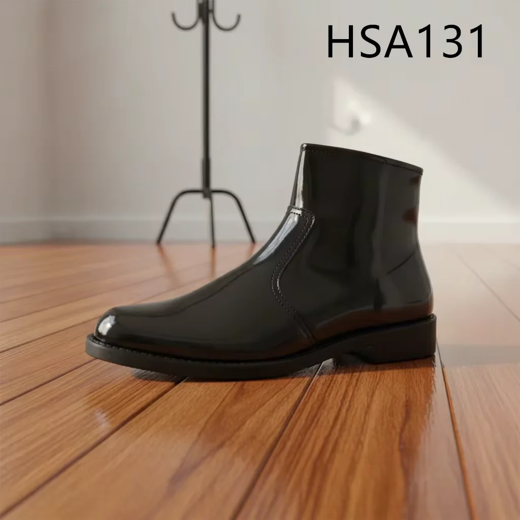 LXG,Premium Club Sparkle Natural Cow Leather Mid Cut Men Dress Shoes Malaysia Popular Non Blisters Formal Uniform Shoes HSA131