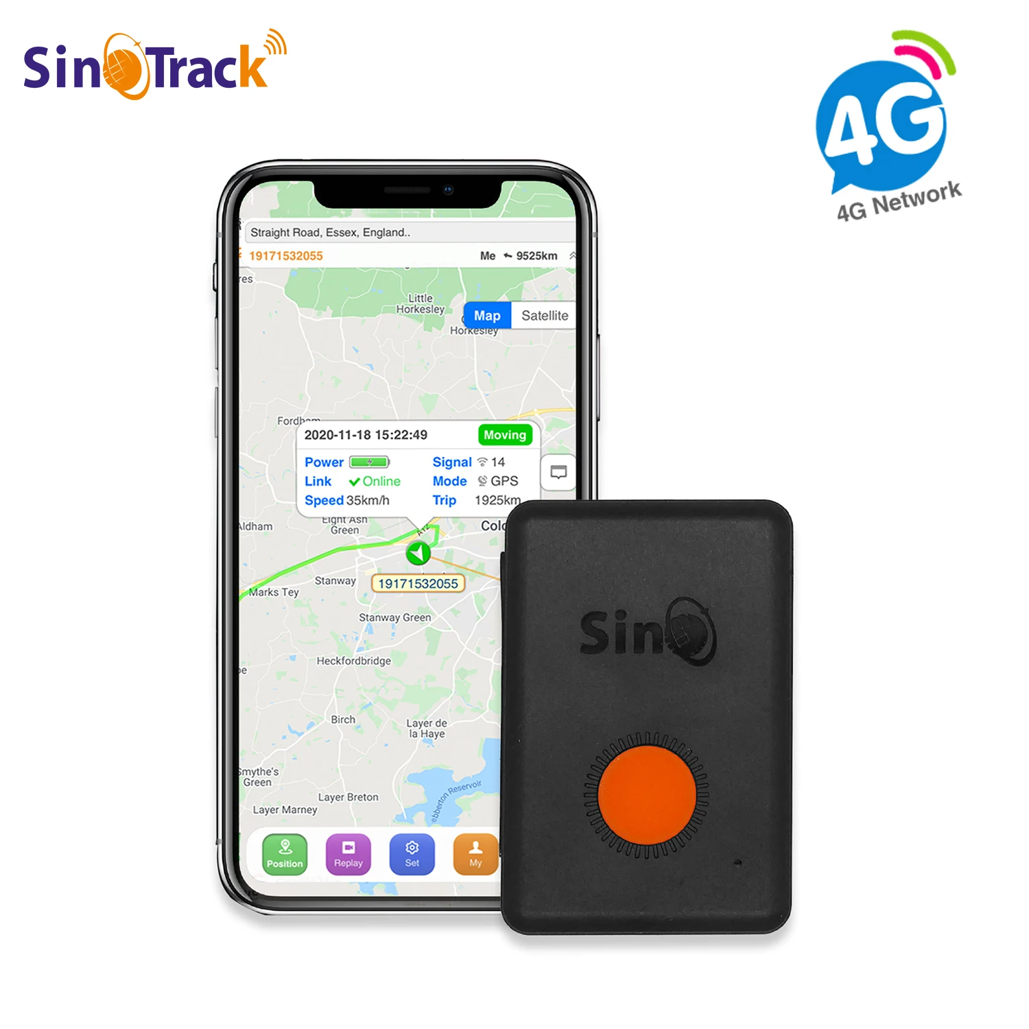 Bike Tracker 4G LTE SinoTrack ST-904L GPS tracking Device Car Motorcycle