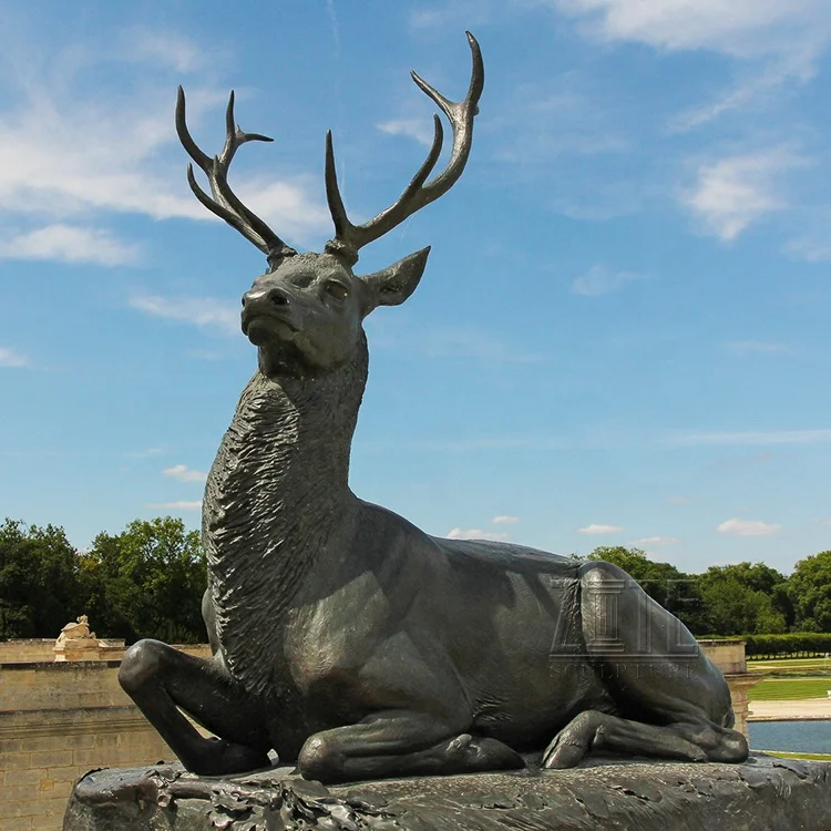 Skyfall Deer Statue
