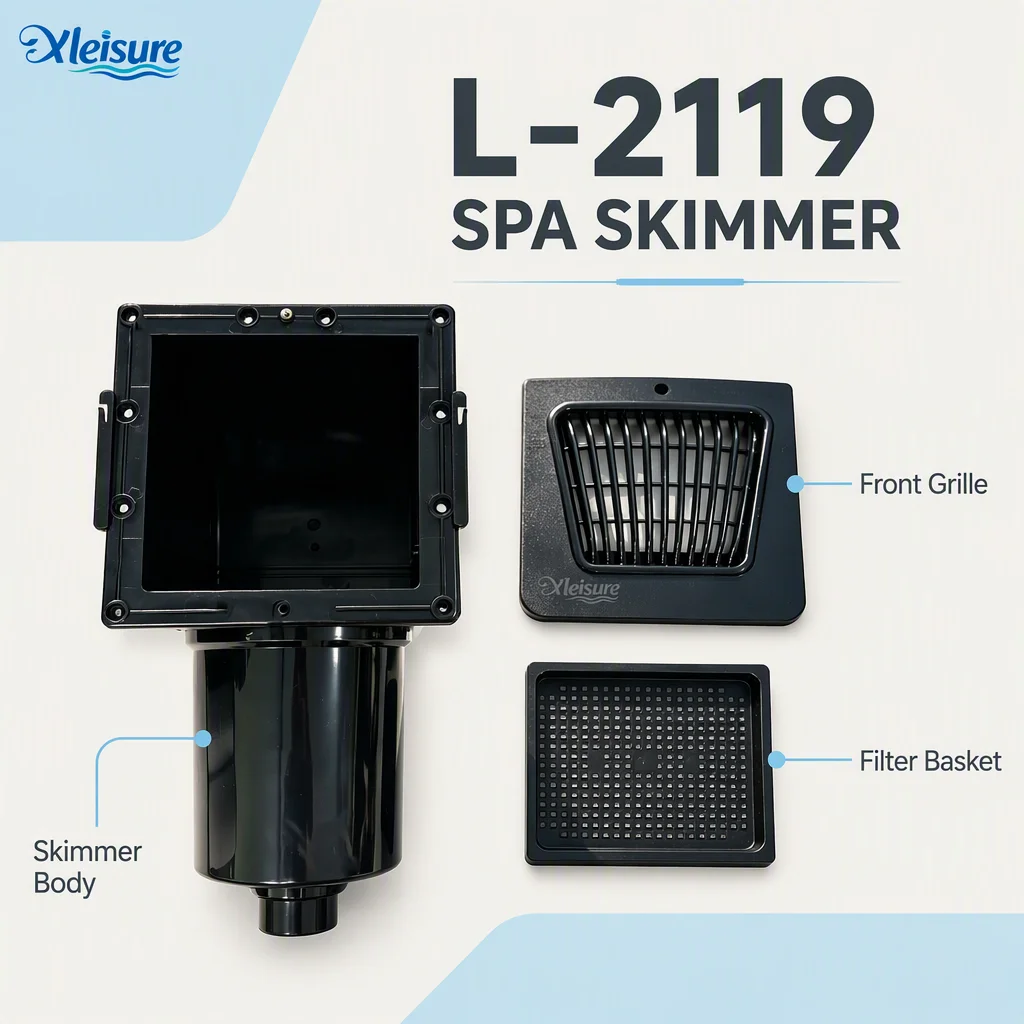 L-2119 Spa Skimmer for Hot Tub Pool Water Filtration Floating Debris Collector Replacement Accessory Wholesale