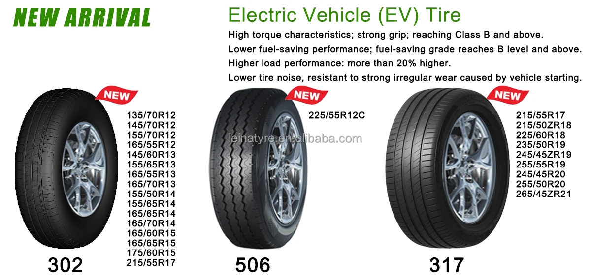 Micro Low-Speed Pure Electric Passenger Car Tyre 155/50R14