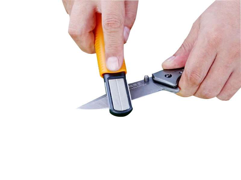 Multi Garden Tool Blade Sharpener - for Sharpening Lawn Mower Blades, Garden Pruners, Axe, Machete, Hedge Shears, Scissors