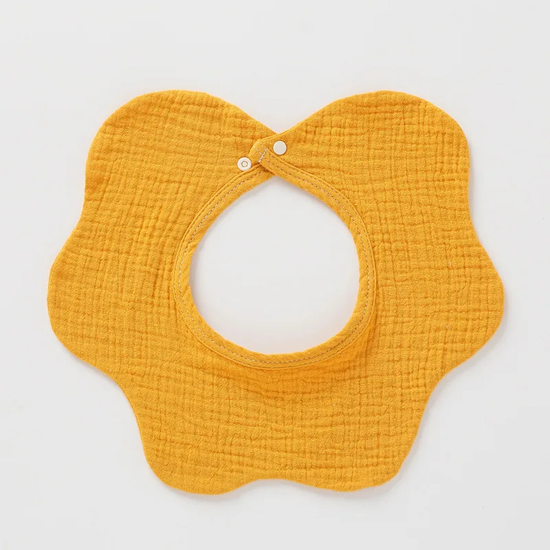 Bavoirs en mousseline pour bébé, bavoirs bandana, 100% coton, unisexe, garçons et filles, pour la dentition et la bave, bavoir écharpe biologique deux côtés