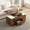 Walnut + White + MDF