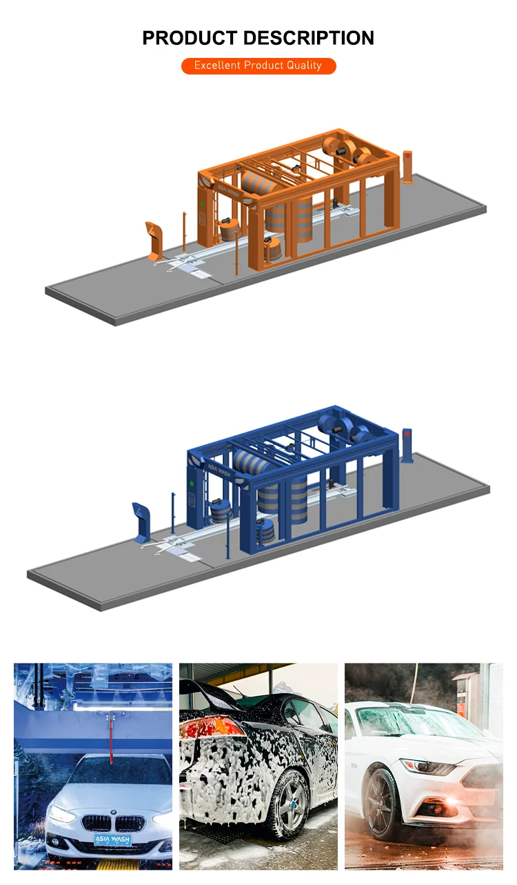 Custom High Quality Brushless Touchless 360 Touchless Automatic Car