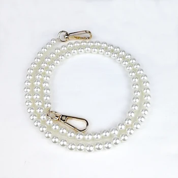 Chain Shoulder Strap Handbag Ornament Replacement Accessories Pearl Chain Bag Strap Sling Factory Production Wholesale Pearl BL