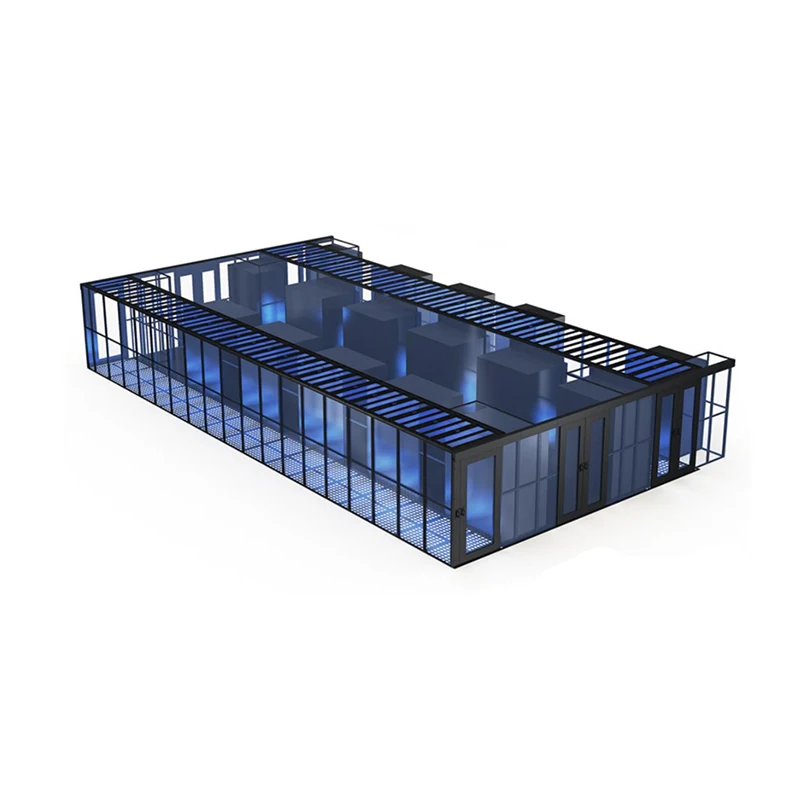 Интегрированное модульное решение контейнера центра обработки данных среднего