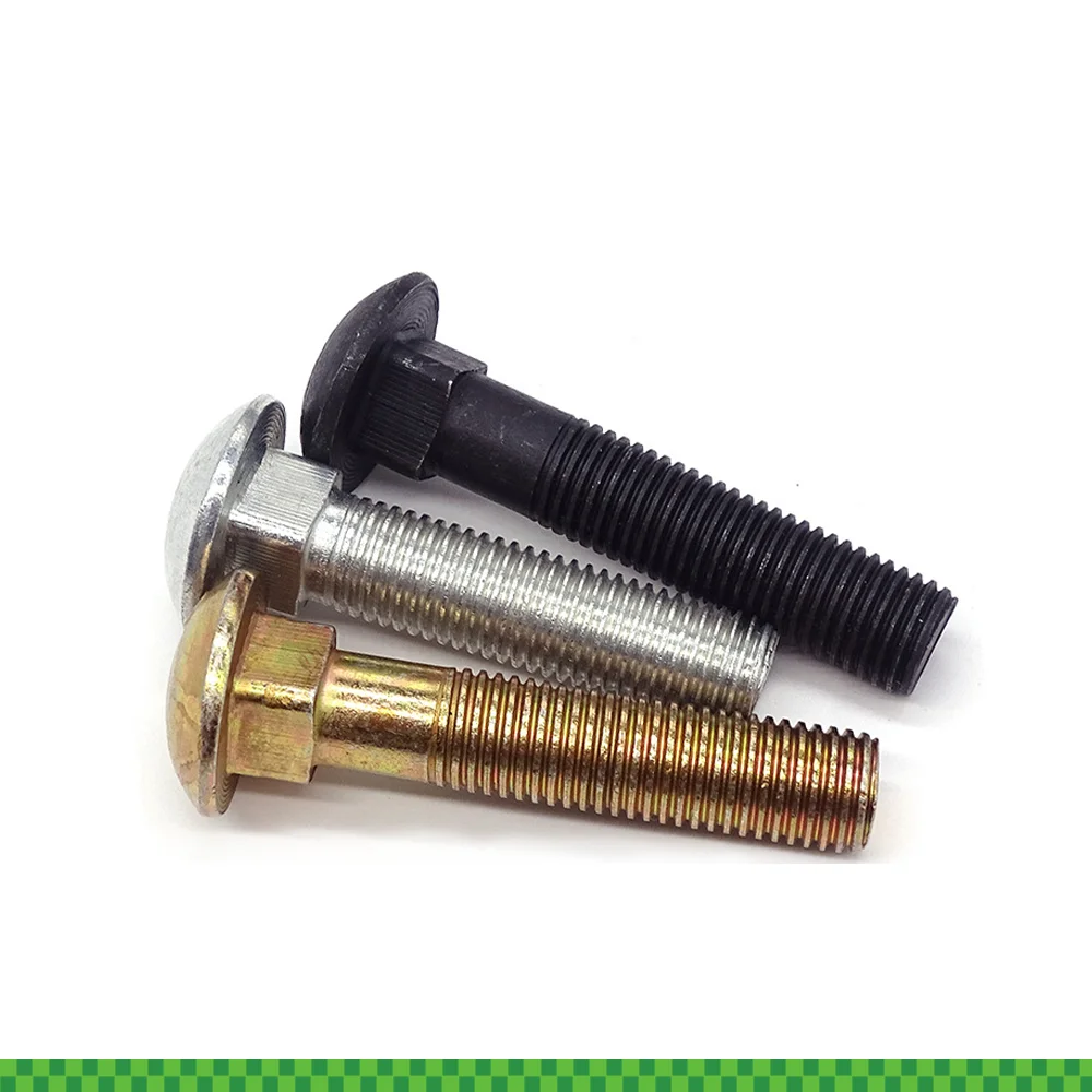 Galvanised Coach Bolts Stainless Steel Galvanized M6 M8 M10 Brass
