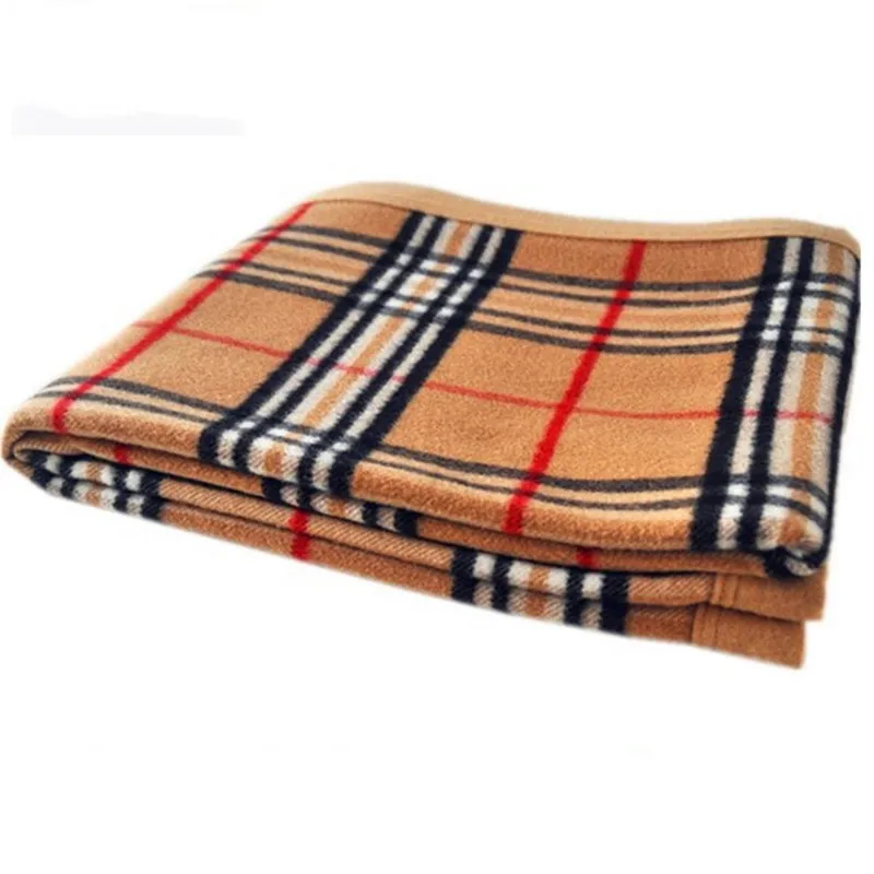 BLUE PHOENIX double bed blanket 100 cashmere super cozy woven classic tartan plaid winter warm custom women heavy wholesale