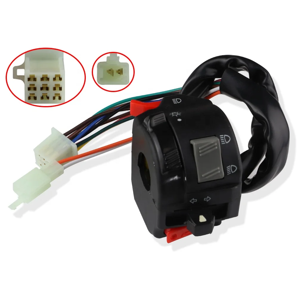7/8'' 22MM Motorcycle Handlebar Horn Turn Signal Lamp Control Switch Attractive