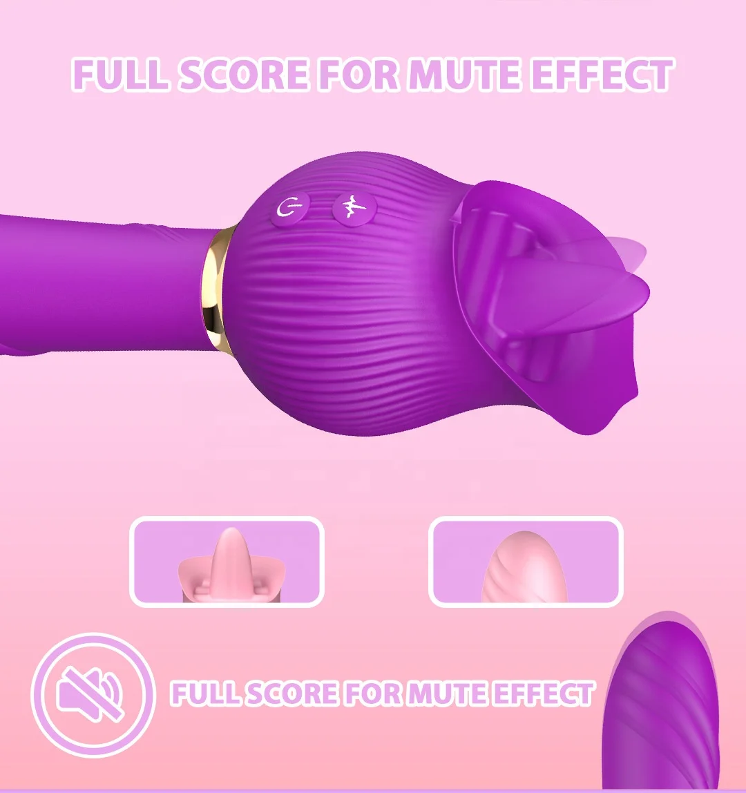 Latest Released 12 Types Licking 12 Modes Vibration 2 Motors Vibrator Woman Pussy Masturbation Toy Sex Silicone