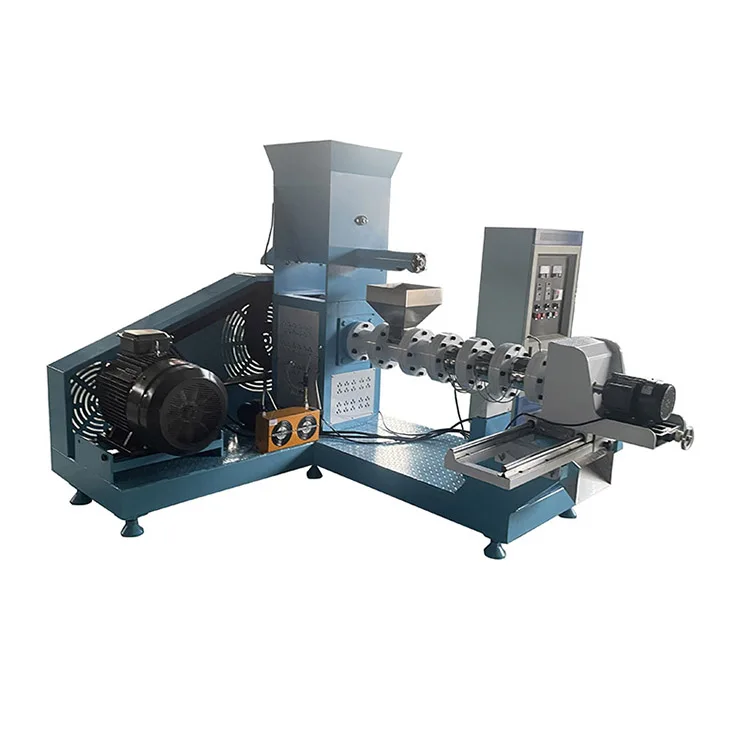 2mm Floating Fish Pellet Feed Extrusion Machine 500kg Per Hour