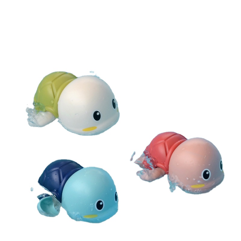 
 Детская заводная игрушка для ванны, мультяшная плавательная черепаха, заводные игрушки, игрушка для бассейна, ванной  