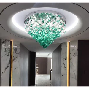 Custom Design Drawings for Various Styles Modern Led Chandelier Luxury Crystal Nordic Chandelier Glass Chandelier