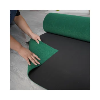 6mm Thickness High Quality Anti Slip Pvc Flooring Roll Green Carpet For Walk Way