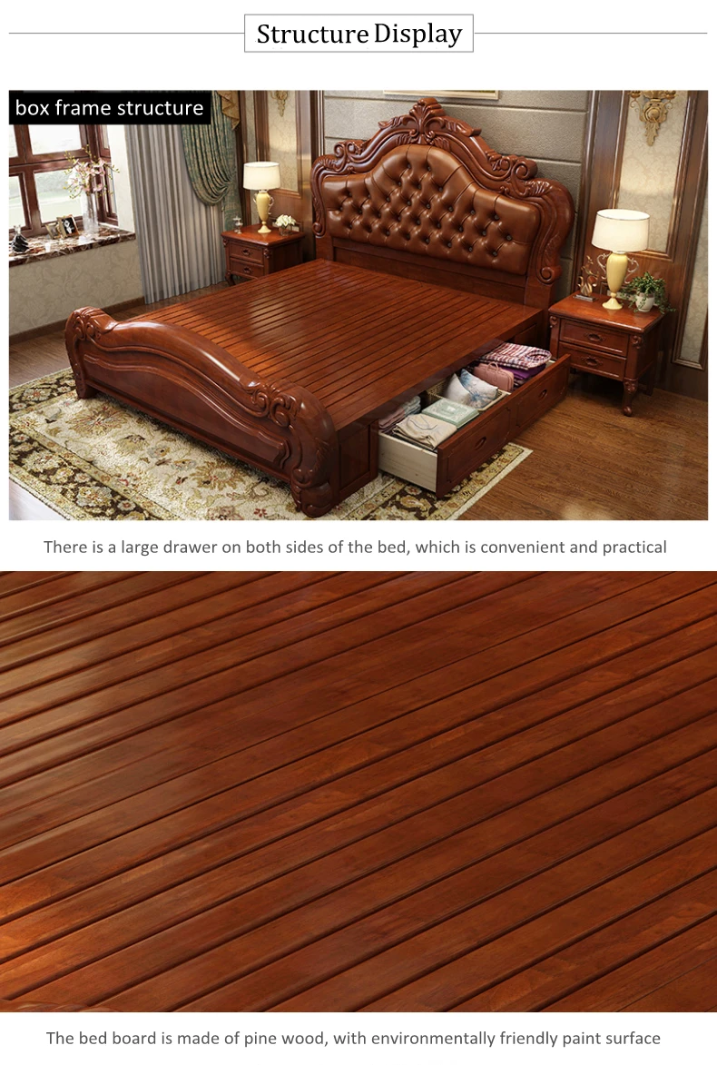 Modern Luxury Bed New Design King Bed Practical Classical Bed Room