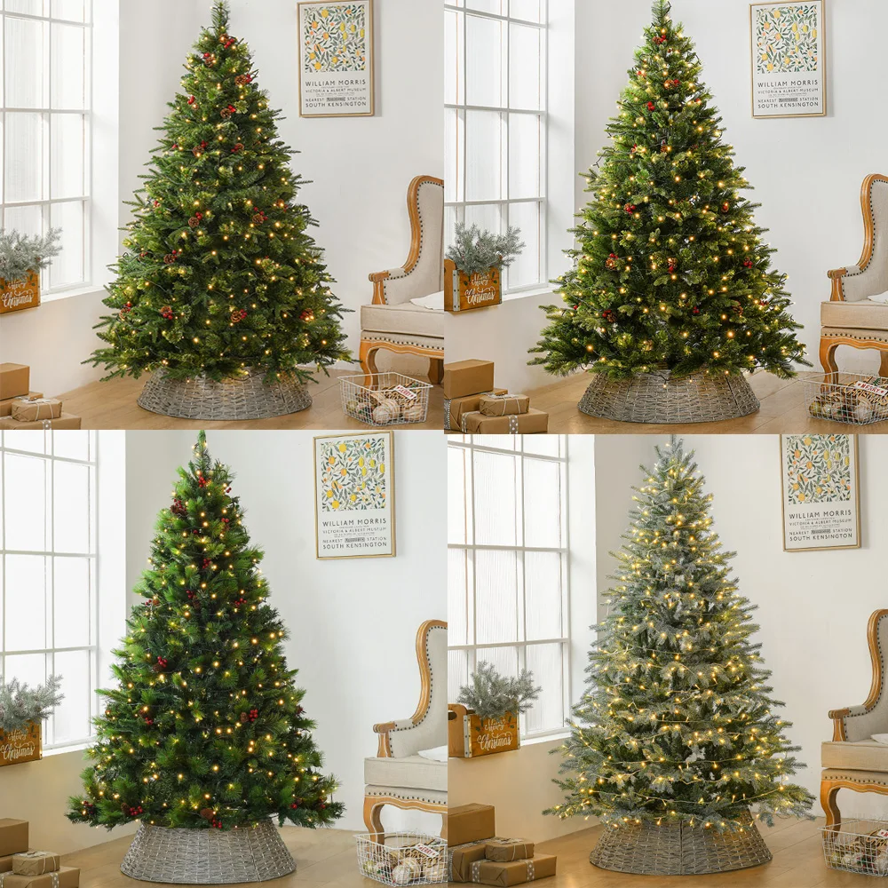 Cheap Custom Christmas Tree Artificial Led Light Christmas Tree Arbol De Navidad 240CM Large Christmas Tree With Light