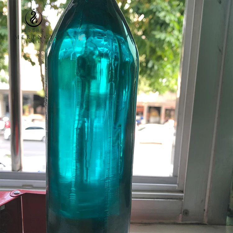 Merence Factory Direct Paraiba Color Lab Grown Sapphire Raw Rough Material YAG Stone