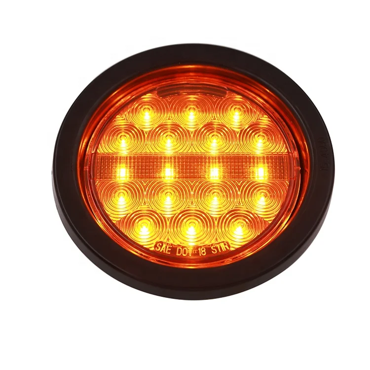 Vehicle Slim LED Truck Light Heavy Duty Tail Lamp Turn Stop Signal Lights Fit Truck Trailer Tractor