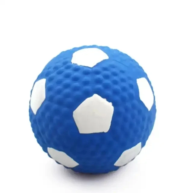 Wholesale Pet Dog Latex Football Chew Toys Sound Training Ball Latex Cleansing