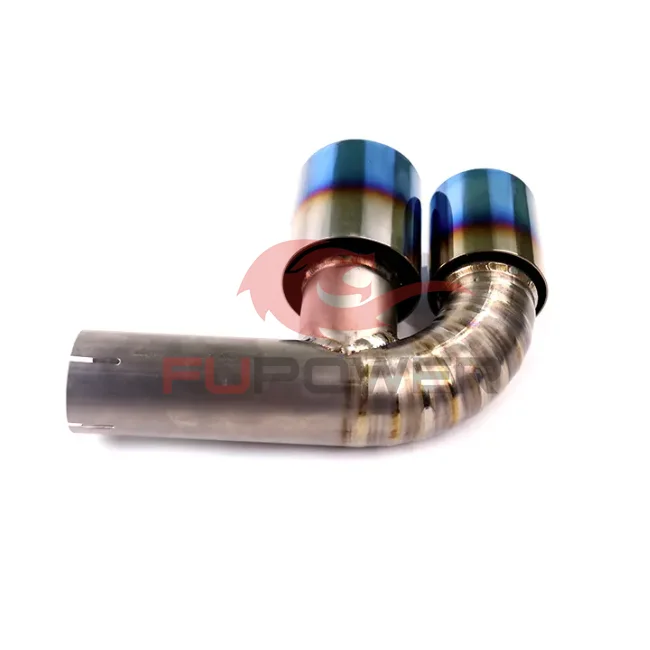 Racing Dynamics 2007-2012 Porsche 997 GT3 GT3RS (997) Titanium tailpipe tips (80mm)