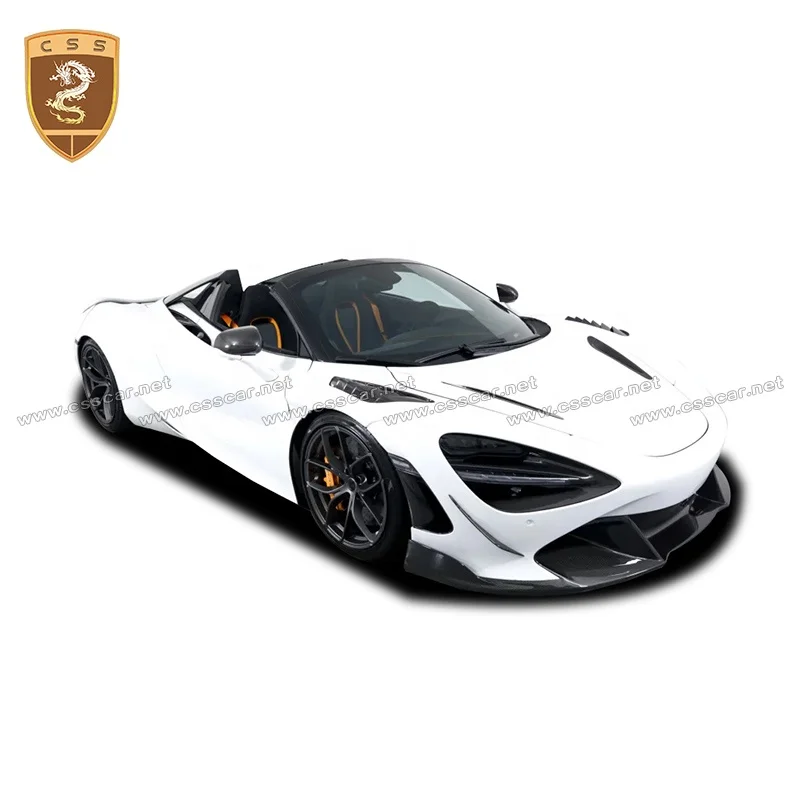 Для Mclaren 720S Vors Style сухое углеродное волокно широкоугольные Автомобильные Боковые