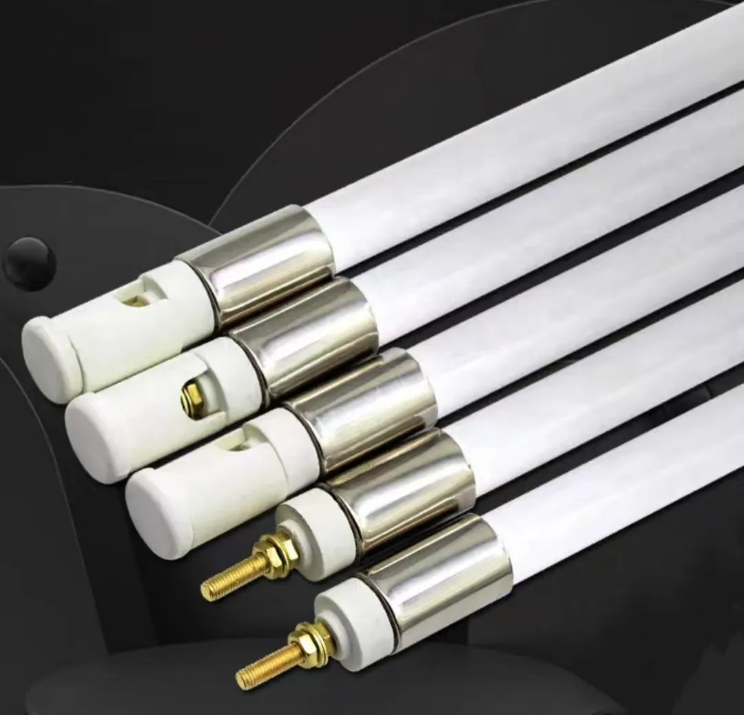High Temperature Customized 1000w Quartz Tube Ceramic Alloy Infrared Heating Lamp for Food Chicks Sauna Room