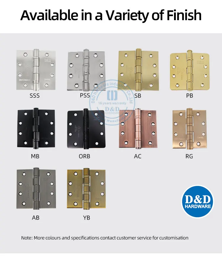 Ansi Bhma Grade 1 Ul 3 Hours Fire Rated Stainless Steel Heavy Duty