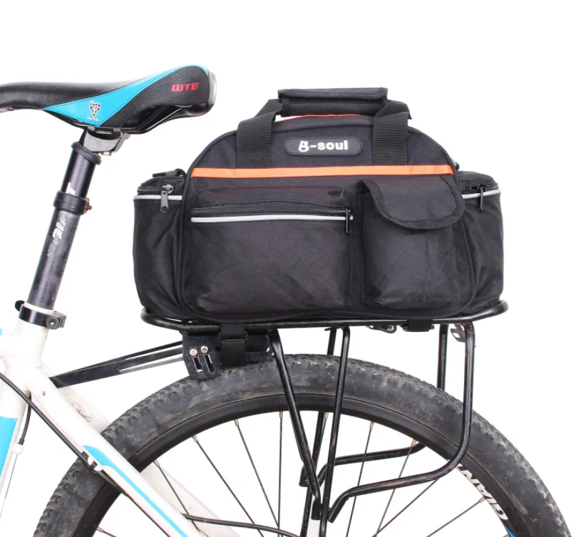 bicycle saddle bolsa rack