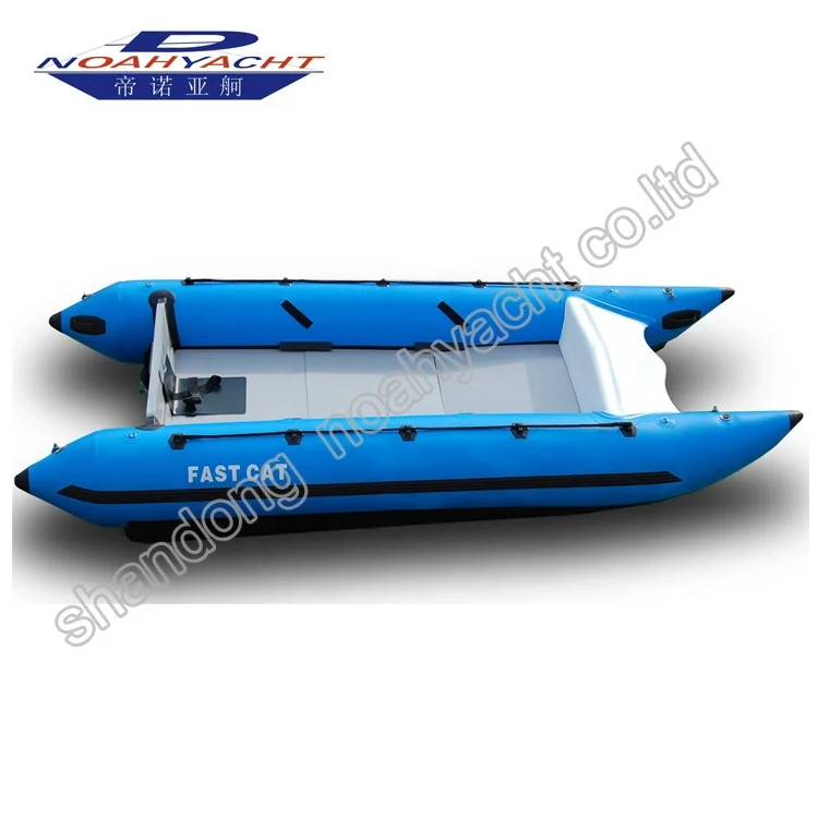 high speed inflatable catamaran