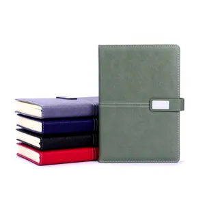 School A5 A6 Spiral Hardcover Diary Practice Book Office Notebook Fabric PP Cover Saddle Stitching Gift 100 Sheets