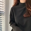 Black-semi-high collar